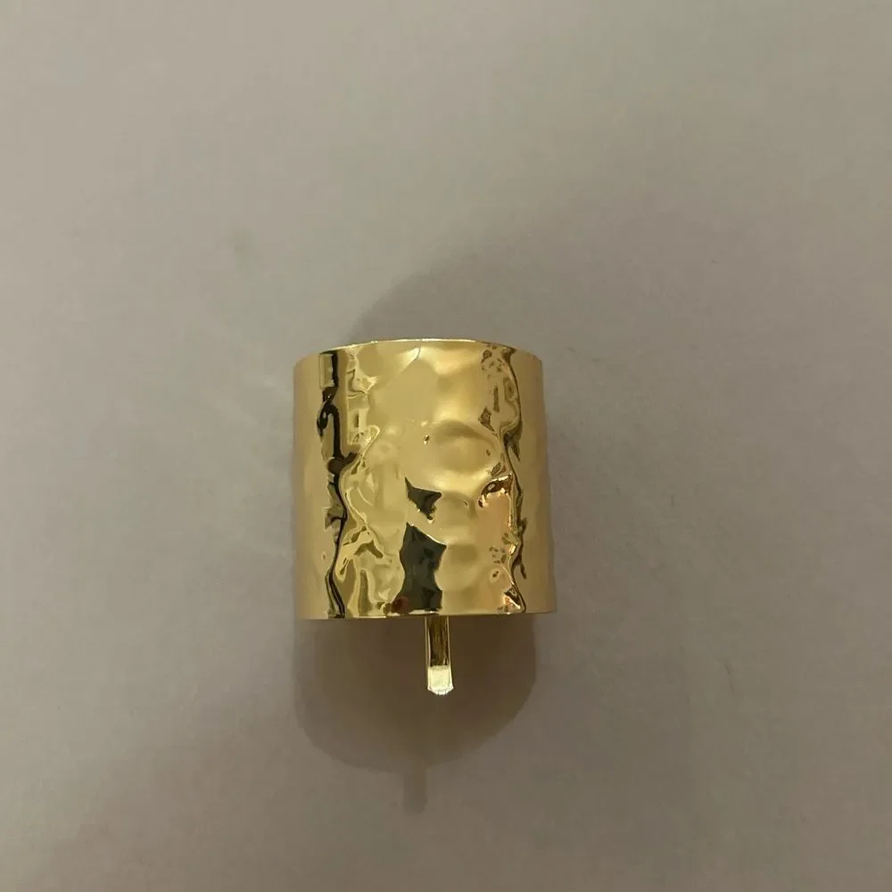 Gold Textured hair accessory A1621